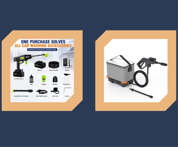 Cordless High-Pressure Wash Gun
