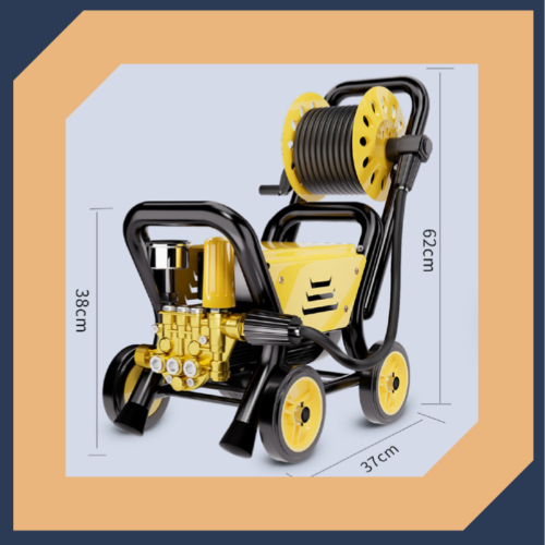 Professional High-Pressure Washer Pump (With Hose Reel)